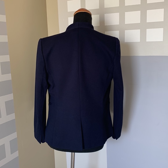 JCrew Going-Out Suit (blazer and pants) stretch twill H2743 Navy - Picture 3 of 4